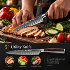 Utility knife from the Kolveth knife set
